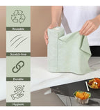 Reusable Microfiber Cleaning Cloth Roll
Washable Ultra-Absorbent Kitchen & Home Cleaning Cloth Roll