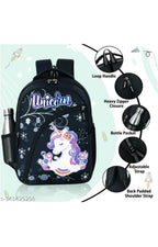 Perfect Genius Kids' School Bag - Waterproof Unicorn Edition