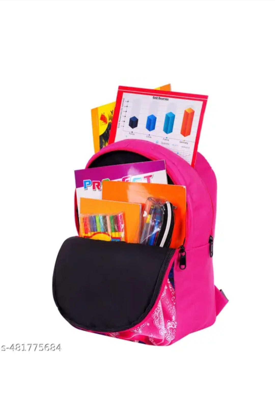 Kids' Barbie Princess School Backpack with Matching Insulated Lunch Bag - 2 Piece Combo Set (Pink