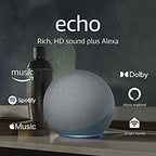 Amazon Echo Dot (5th Gen)
Smart Speaker with Alexa, Deep Bass, Bluetooth & Smart Home Control