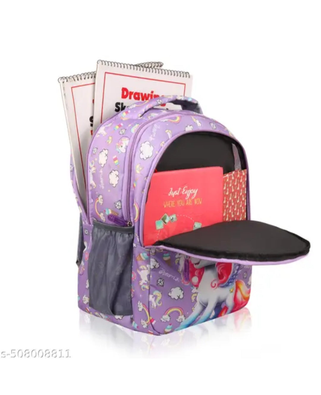 Perfect Genius Kids' School Bag - Waterproof Unicorn Edition