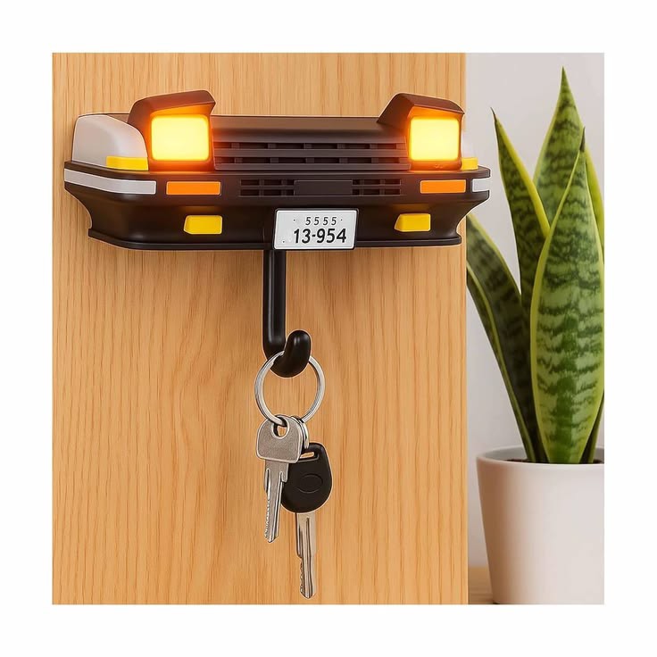 Iconic AE86 Trueno Key Holder with Pop-Up LED Headlights