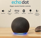 Amazon Echo Dot (5th Gen)
Smart Speaker with Alexa, Deep Bass, Bluetooth & Smart Home Control